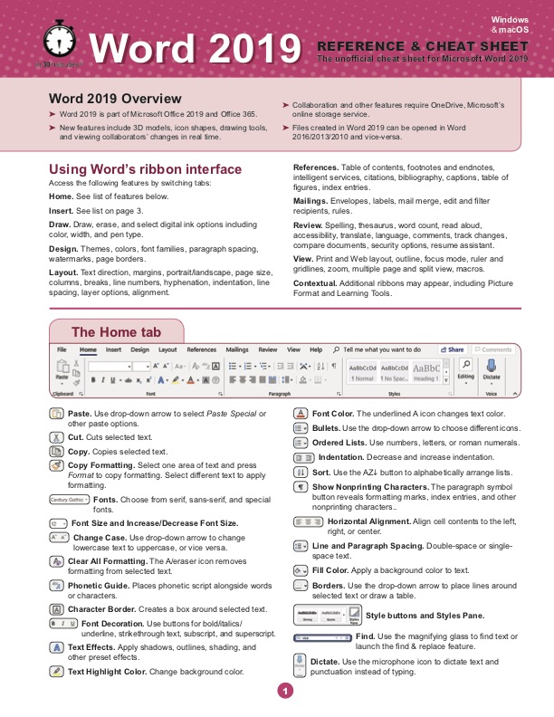 Microsoft Word Cheat Sheet Pdf Microsoft Word Cheat Sheet Sexiz Pix 7516